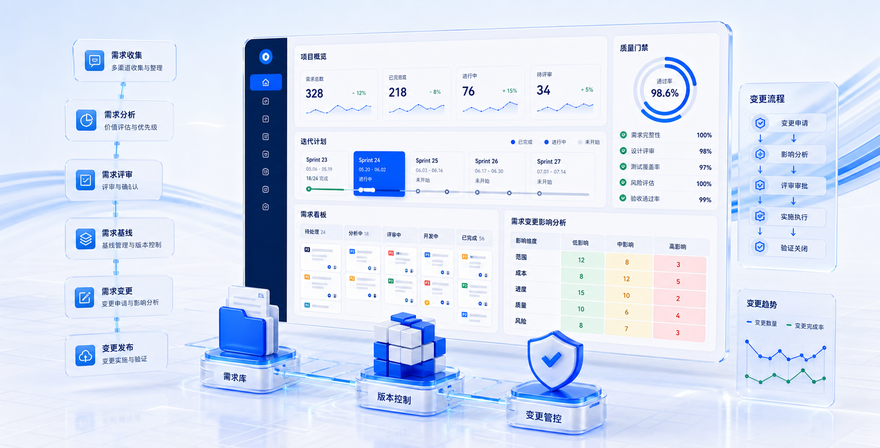 敏捷开发中的需求管理与变更控制实践配图