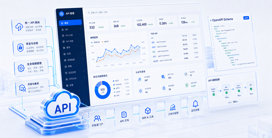 如何构建高质量的企业级 API 体系配图
