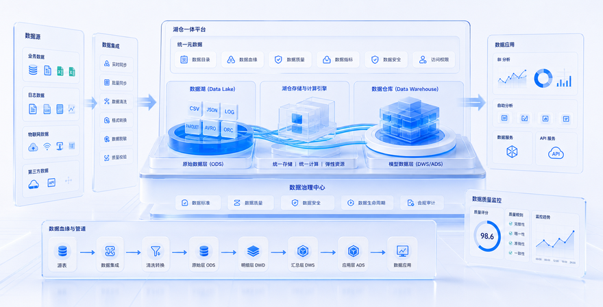 数据湖仓一体架构设计与落地实战技术文章配图